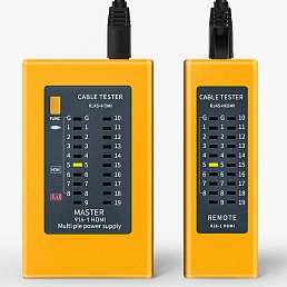 Тестер для HDMI, RJ45, RJ11 кабеля