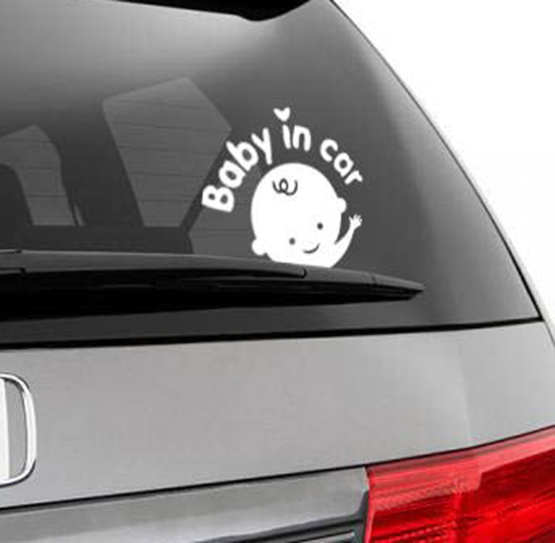 Наклейка на машину "Baby in car" .