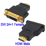 Адаптер HDMI M - DVI (24+1) F