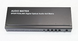 Переключатель матричный AVE ADMX 4x4 (оптический порт S/PDIF Toslink 4х4)