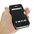 Чехол защита корпуса кожа+пластик с окошками для номера и кнопки ответа для iPhone 5/5S (черный)