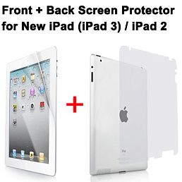 Защитная пленка 2 в 1 (экран и корпус) для iPad 2,3, New