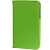 Чехол кожаный с поворачивающимся держателем для Samsung Galaxy Tab 3 (8.0) / T3110 / T3100 - зеленый
