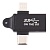 Адаптер USB 3.0 Female to Type-C / USB-C Male + Micro USB Male