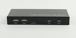 Переключатель AVE HDSW KVM 2 (2PC, HDMI 4K 60Hz, USB 2.0, hot key, remote control)
