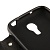 Чехол кожаный c окошком Smart Pocket Caller ID для Samsung Galaxy S IV mini / i9190 - черный