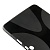 Бампер силиконовый для задней крышки Samsung Galaxy Tab 3 (10.1) / P5200 / P5210 - черный