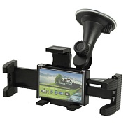 Держатель автомобильный на присоске универсальный, для планшетов, смартфонов, GPS и др. 8.5-17.5см