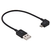 Кабель AVE USBC-23 (USB - Micro USB угловой, 20см)