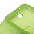 Чехол кожаный с держателем для Samsung Galaxy Tab 3 (7.0) / P3200 - зеленый