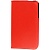 Чехол кожаный с поворачивающимся держателем для Samsung Galaxy Tab 3 (8.0) / T3110 / T3100 - красный