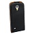 Чехол кожаный вертикальный для Samsung Galaxy S IV mini / i9190 - черный