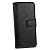 Чехол из кожаный с отделениями для банковских карт для iPhone 5/5S (черный)