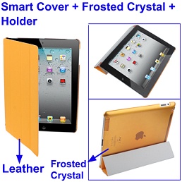 Чехол Smart Cover с защитой корпуса для iPad 2,3,New,4 (оранжевый)