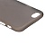 Бампер пластиковый с защитой задней крышки для iPhone 6 Plus (темно серый)