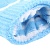 Перчатки для работы с сенсорными экранами в холодную погоду (голубые с белыми полосками)