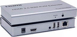 Удлинитель AVE HDEX KVM 60U (4K 60Hz, USB 1.1, iR, Audio)