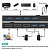 Переключатель AVE HDSW KVM 2 8K (2PC, HDMI 8K 60Hz, USB 3.0, remote control)