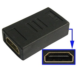 Адаптер HDMI F - HDMI F