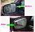 Козырек от дождя для боковых зеркал автомобиля (прозрачный)
