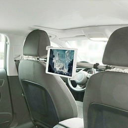 Держатель автомобильный для крепления большого планшета между передними сидениями (9,5 - 14,5 дюймов)