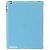 Чехол пластиковый матовый для корпуса iPad 3, New (голубой)