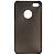 Защита корпуса пластиковая, ультратонкая, полупрозрачная, для iPhone 4/4S (черный)